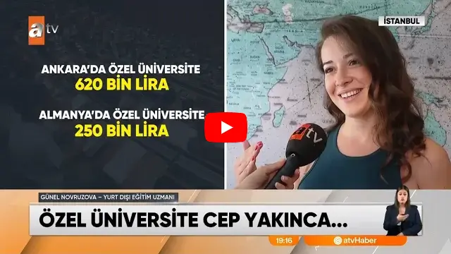 Avrupa'da uygun maliyete eğitim.
